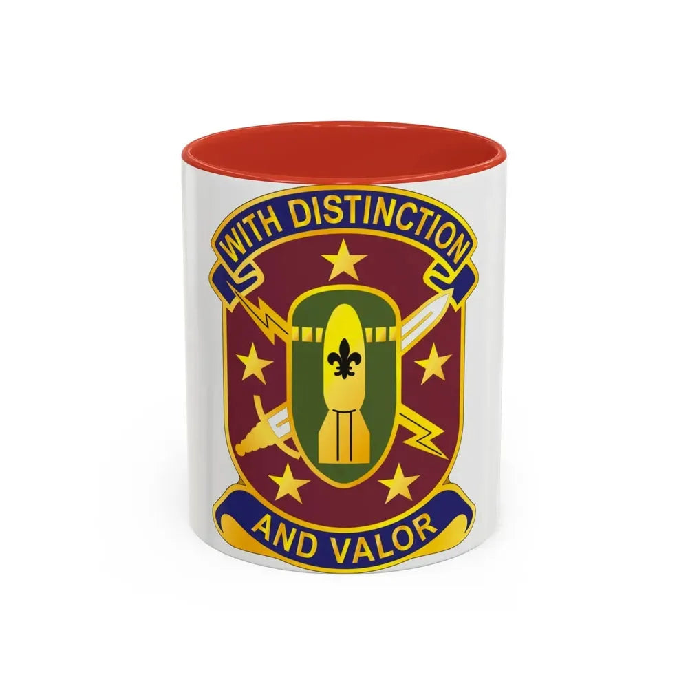 71 Ordnance Group 2 (U.S. Army) Accent Coffee Mug 11oz Red - Go Mug Yourself