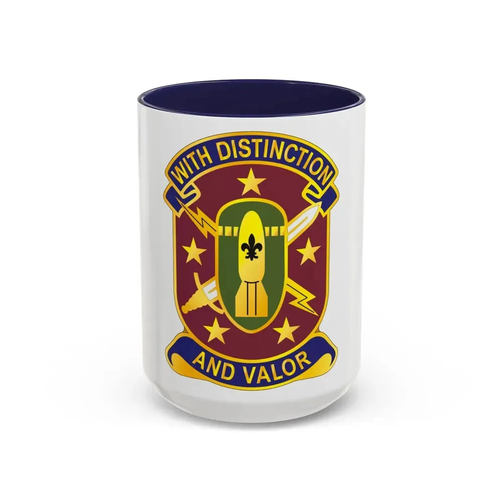 71 Ordnance Group 2 (U.S. Army) Accent Coffee Mug 15oz Navy - Go Mug Yourself