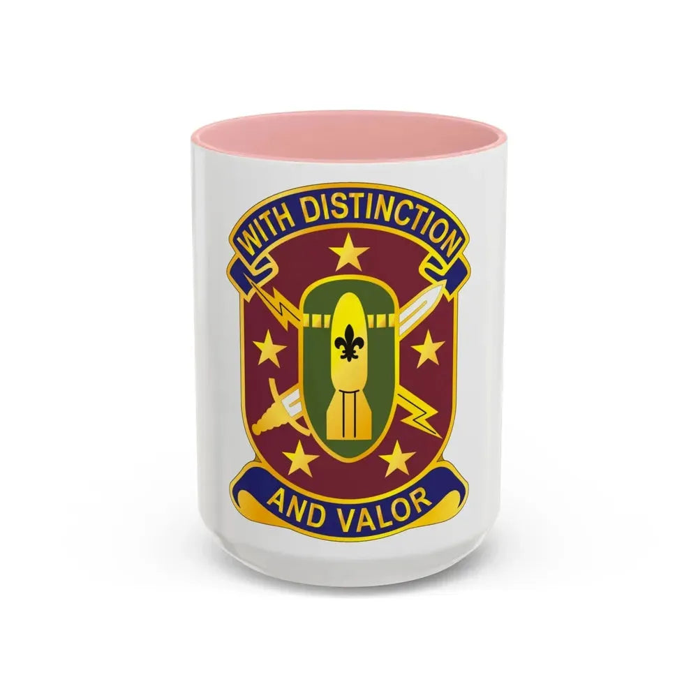 71 Ordnance Group 2 (U.S. Army) Accent Coffee Mug 15oz Pink - Go Mug Yourself
