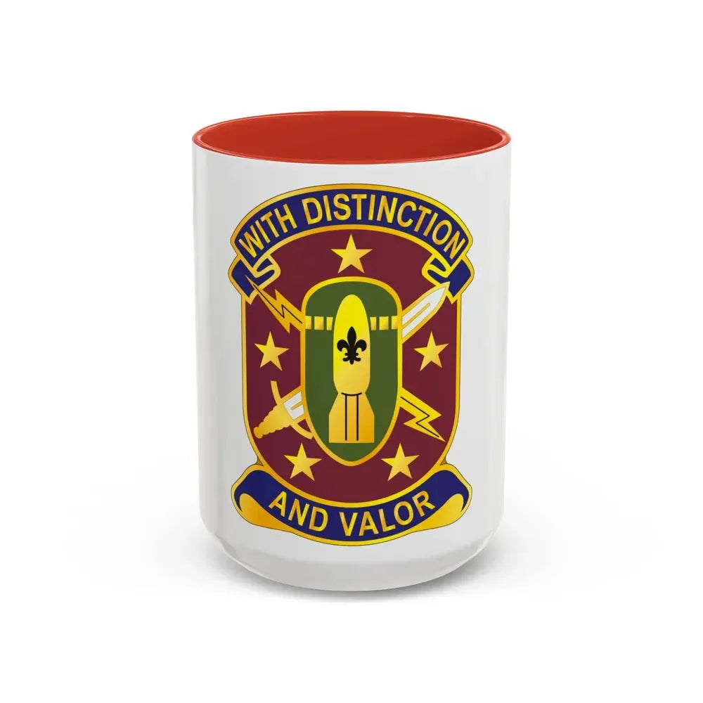 71 Ordnance Group 2 (U.S. Army) Accent Coffee Mug 15oz Red - Go Mug Yourself