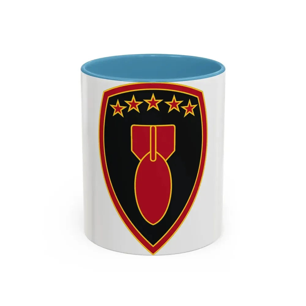 71 Ordnance Group 3 (U.S. Army) Accent Coffee Mug 11oz Light Blue - Go Mug Yourself