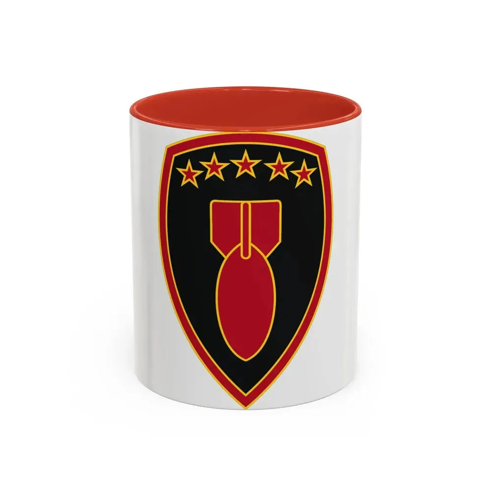 71 Ordnance Group 3 (U.S. Army) Accent Coffee Mug 11oz Red - Go Mug Yourself