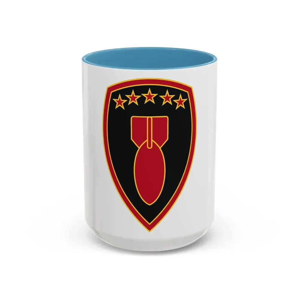 71 Ordnance Group 3 (U.S. Army) Accent Coffee Mug 15oz Light Blue - Go Mug Yourself