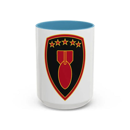 71 Ordnance Group 3 (U.S. Army) Accent Coffee Mug 15oz Light Blue - Go Mug Yourself