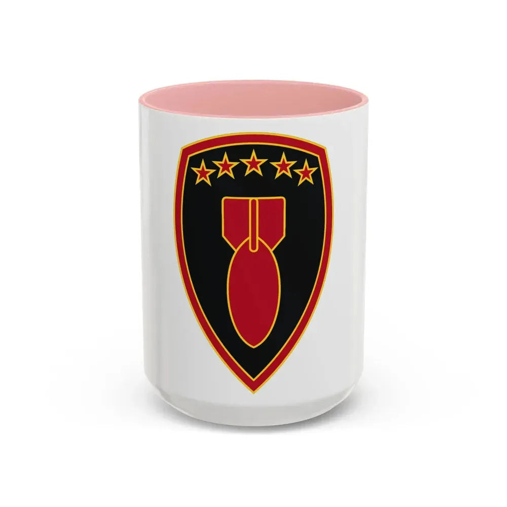 71 Ordnance Group 3 (U.S. Army) Accent Coffee Mug 15oz Pink - Go Mug Yourself