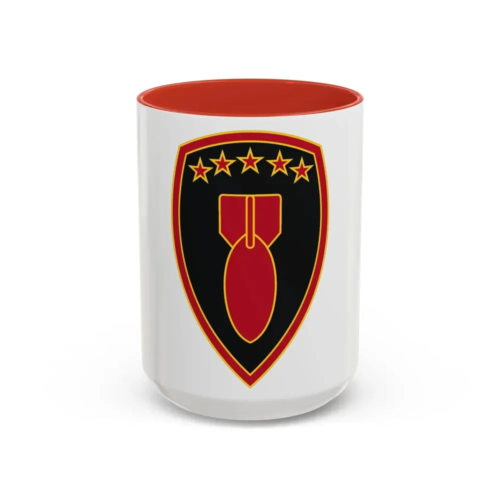 71 Ordnance Group 3 (U.S. Army) Accent Coffee Mug 15oz Red - Go Mug Yourself