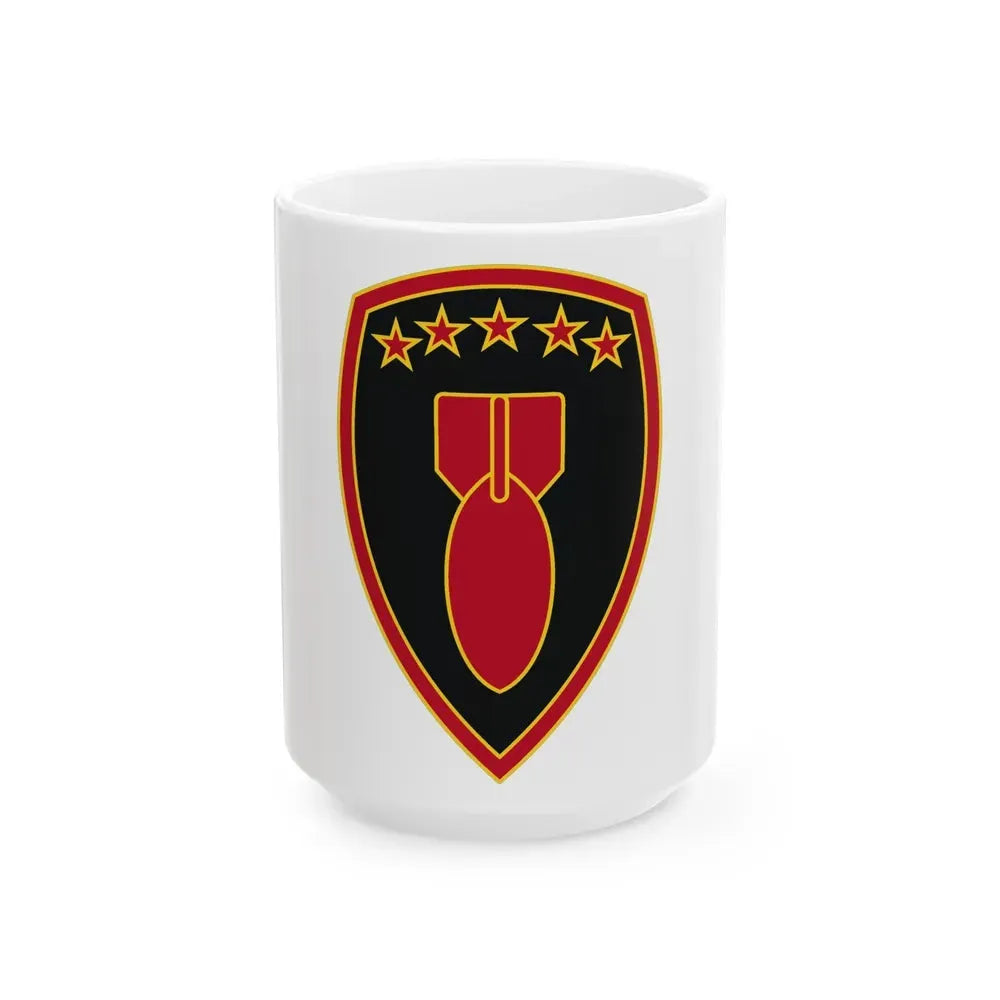 71 Ordnance Group 3 (U.S. Army) White Coffee Mug 15oz - Go Mug Yourself