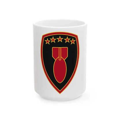 71 Ordnance Group 3 (U.S. Army) White Coffee Mug 15oz - Go Mug Yourself