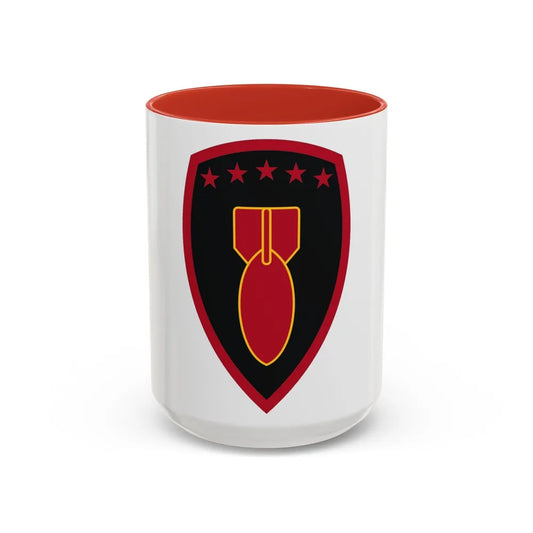 71 Ordnance Group (U.S. Army) Accent Coffee Mug-15oz-Red-Go Mug Yourself