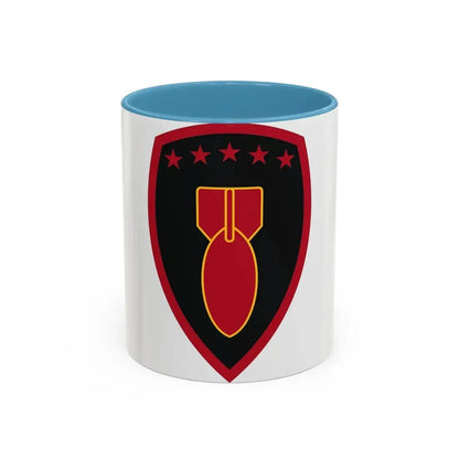 71 Ordnance Group (U.S. Army) Accent Coffee Mug 11oz Light Blue - Go Mug Yourself