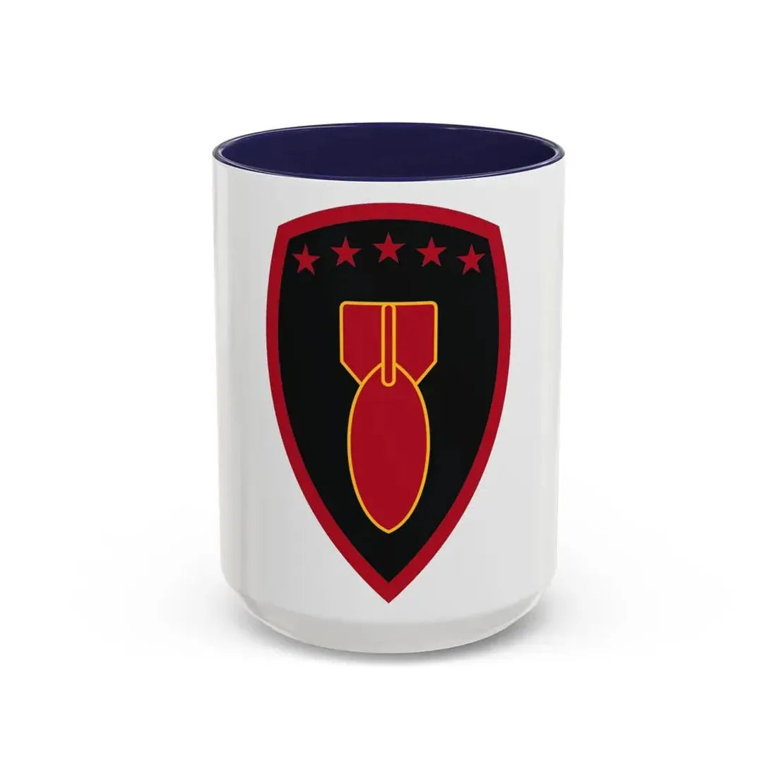 71 Ordnance Group (U.S. Army) Accent Coffee Mug 15oz Navy - Go Mug Yourself