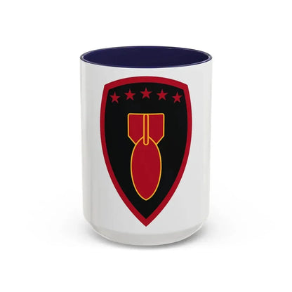 71 Ordnance Group (U.S. Army) Accent Coffee Mug 15oz Navy - Go Mug Yourself