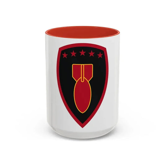 71 Ordnance Group (U.S. Army) Accent Coffee Mug 15oz Red - Go Mug Yourself