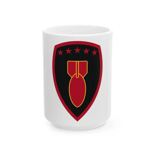 71 Ordnance Group (U.S. Army) White Coffee Mug 15oz - Go Mug Yourself