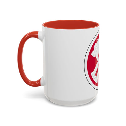 16th Engineer Brigade SSI (U.S. Army) Accent Coffee Mug