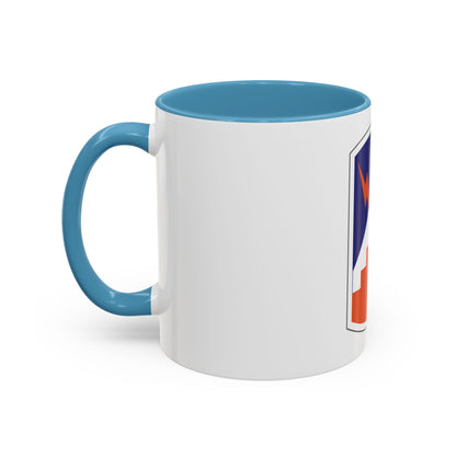 7th Signal Brigade (U.S. Army) Accent Coffee Mug