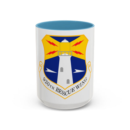 920th Rescue Wing (U.S. Air Force) Accent Coffee Mug