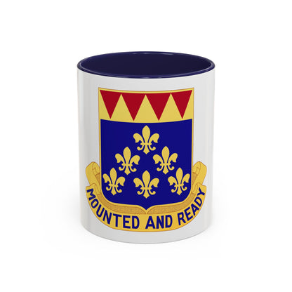 146 Cavalry Regiment (U.S. Army) Accent Coffee Mug