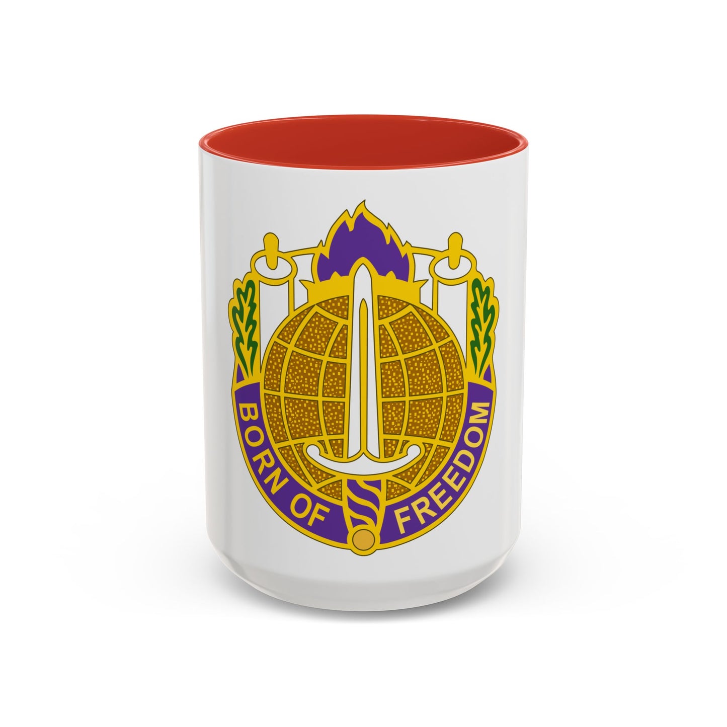 351 Civil Affairs Command 2 (U.S. Army) Accent Coffee Mug