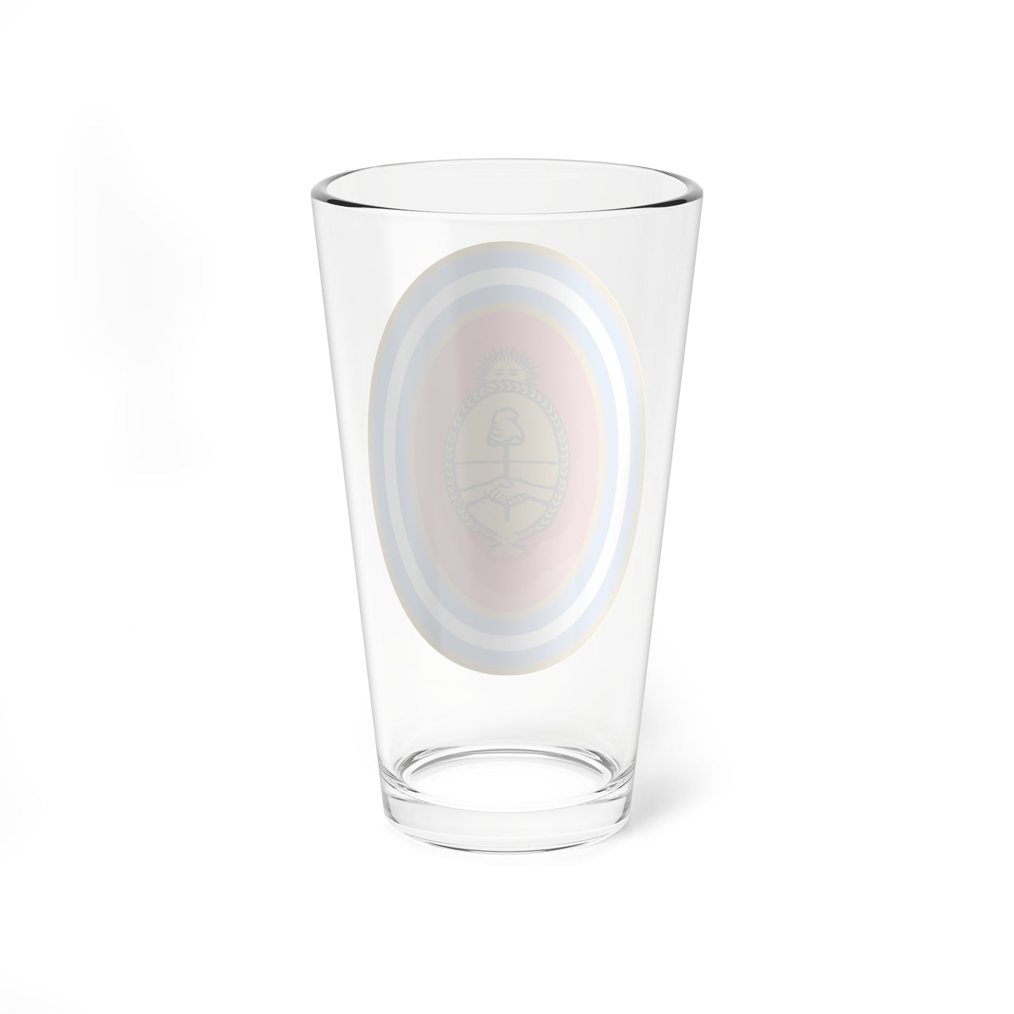 Emblema de la SI y la SIDE (Argentina) (Coat of Arms) Pint Glass 16oz