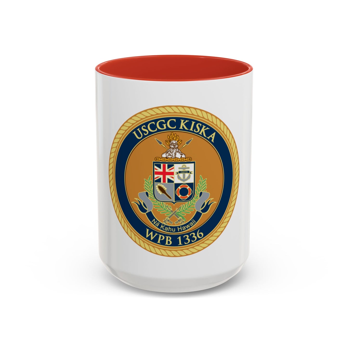 USCGC Kiska WPB 1336 (U.S. Coast Guard) Accent Coffee Mug