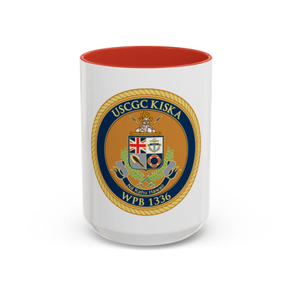 USCGC Kiska WPB 1336 (U.S. Coast Guard) Accent Coffee Mug