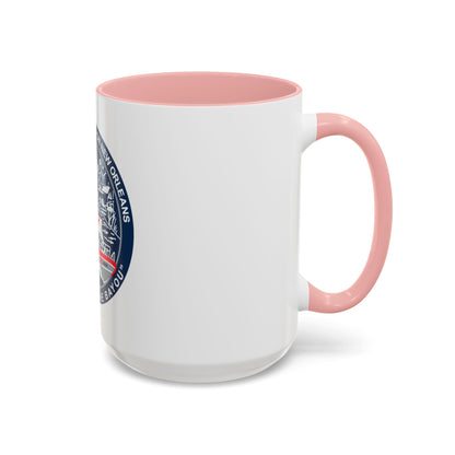 USCG Station New Orleans (U.S. Coast Guard) Accent Coffee Mug