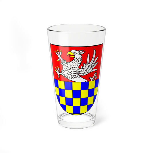 Terra Bernstein - Pommern-Wolgast COA (Poland) (Coat of Arms) Pint Glass 16oz