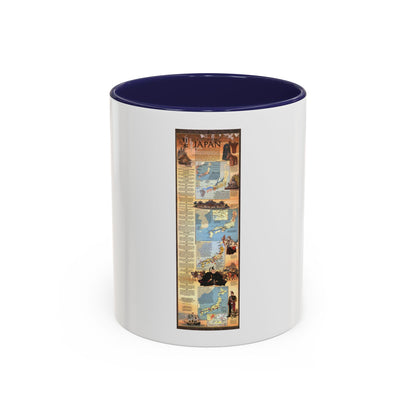Japan - Historical (1984) (Map) Accent Coffee Mug