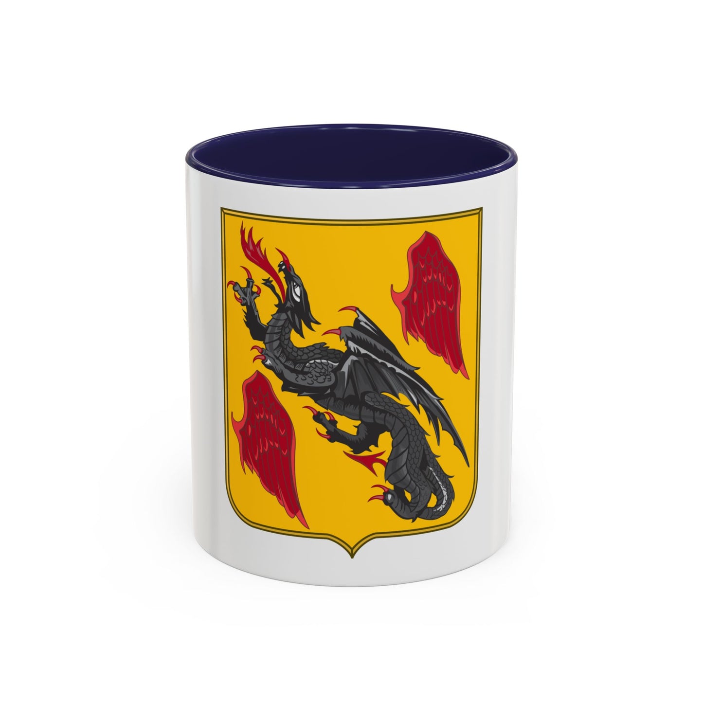 81 Airborne Antiaircraft Artillery Battalion 2 (U.S. Army) Accent Coffee Mug