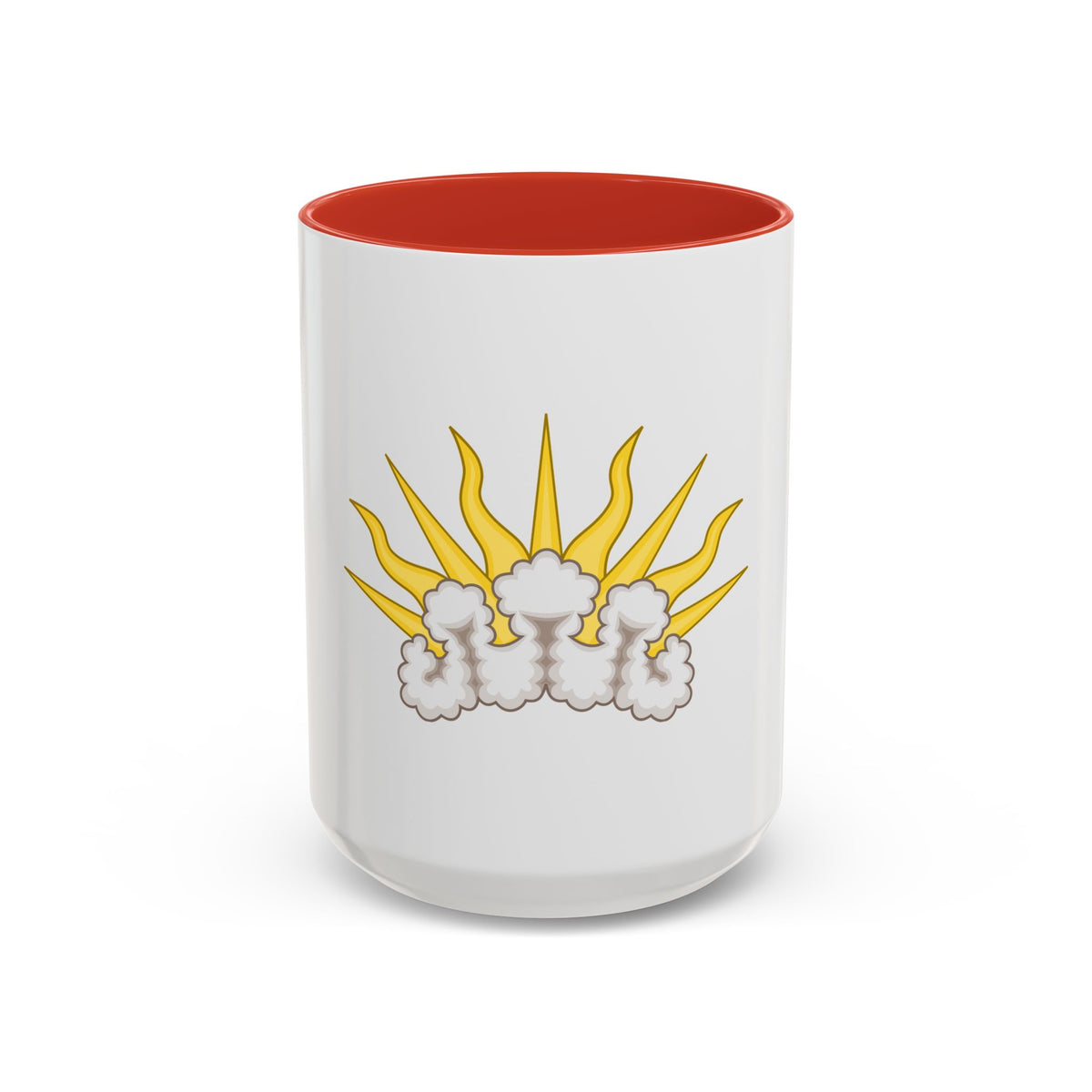 Sunburst Badge - Accent Coffee Mug