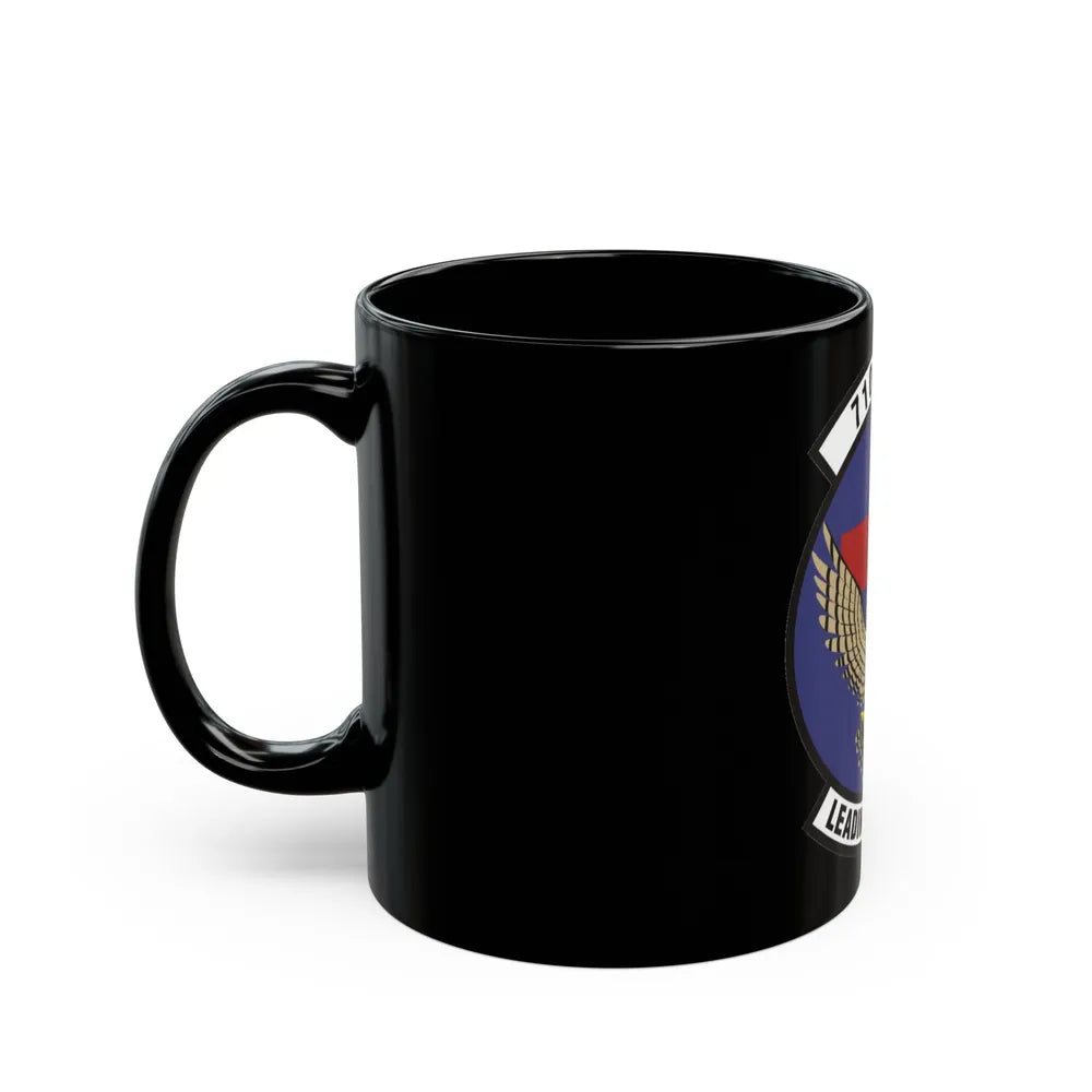 710th Medical Operations Squadron (U.S. Air Force) Black Coffee Mug-Go Mug Yourself