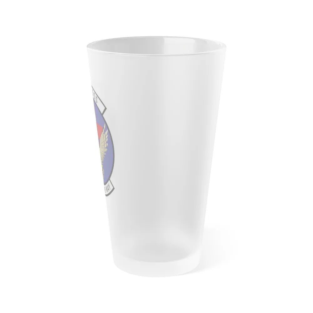 710th Medical Operations Squadron (U.S. Air Force) Frosted Pint Glass 16oz-Go Mug Yourself