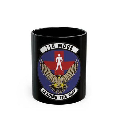710th Medical Operations Squadron (U.S. Air Force) Black Coffee Mug 11oz - Go Mug Yourself