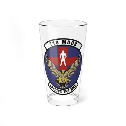 710th Medical Operations Squadron (U.S. Air Force) Pint Glass 16oz 16oz - Go Mug Yourself