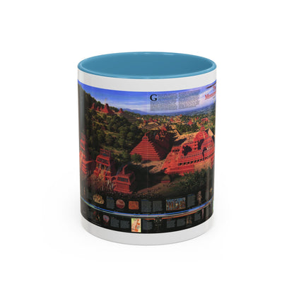 North America - The Mesoamericans (1997) (Map) Accent Coffee Mug