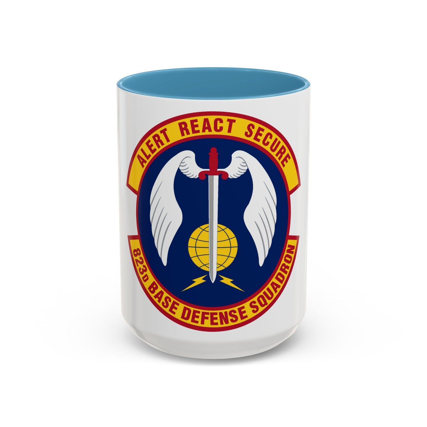 823 Base Defense Squadron ACC (U.S. Air Force) Accent Coffee Mug