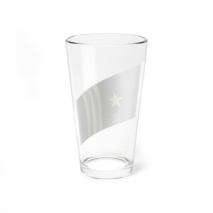 SS.OO.8.  CDB   GALA   (Chile) (Military Rank) Pint Glass 16oz