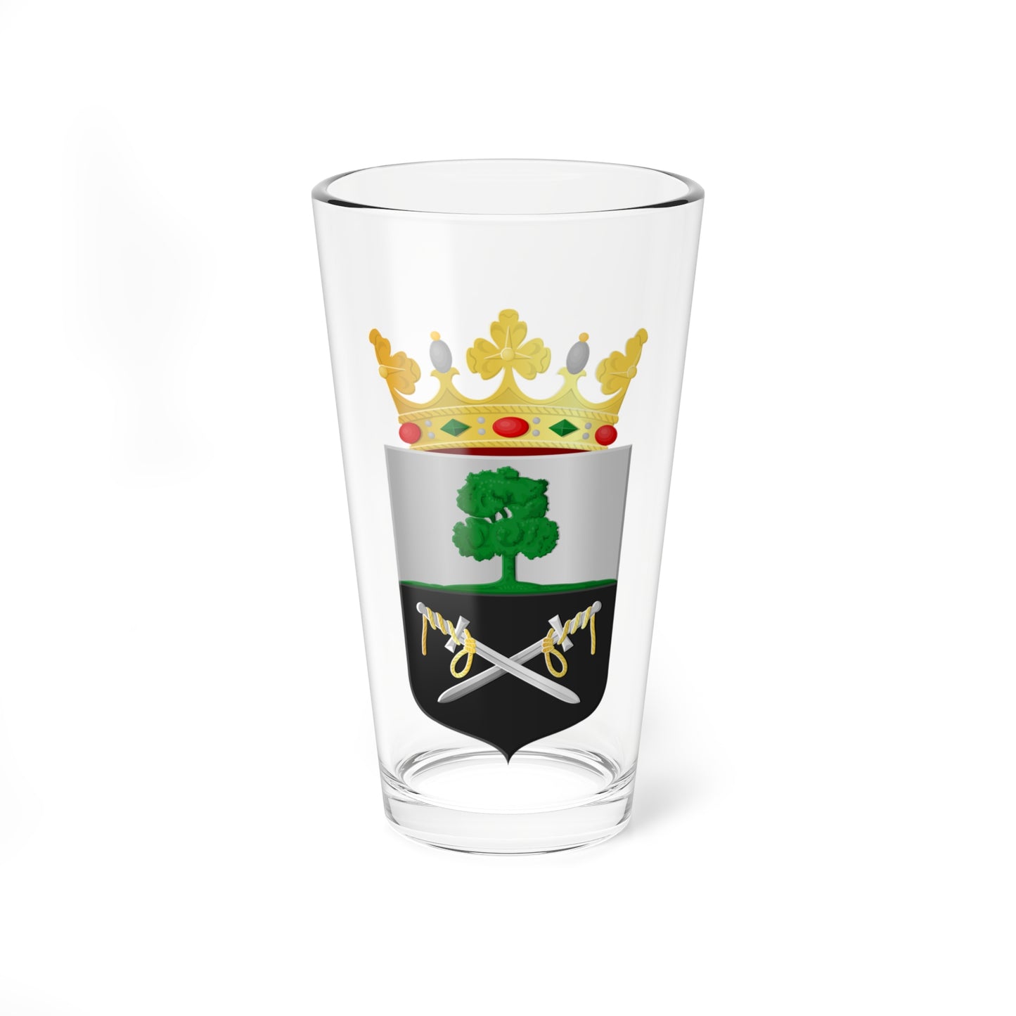 Coats of arms of Aalten new (Netherlands) (Coat of Arms) Pint Glass 16oz