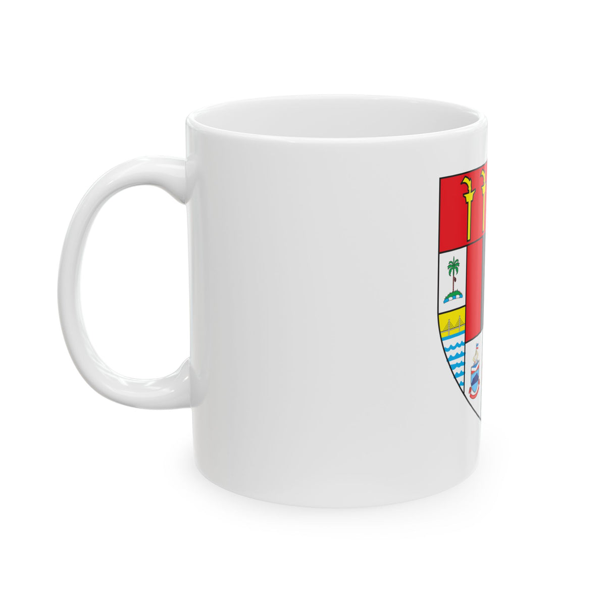 Arms of Malaysia - White Coffee Mug