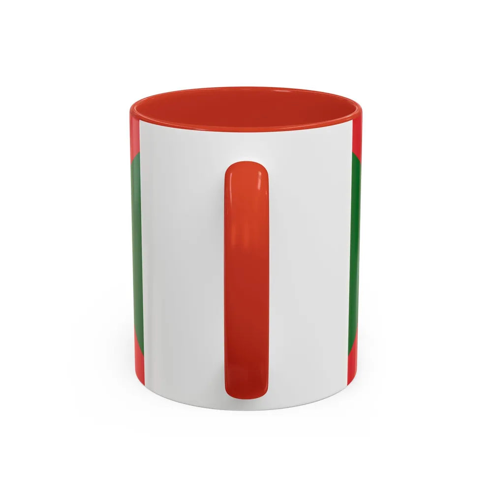 Flag of Bexhill UK - Accent Coffee Mug-Go Mug Yourself