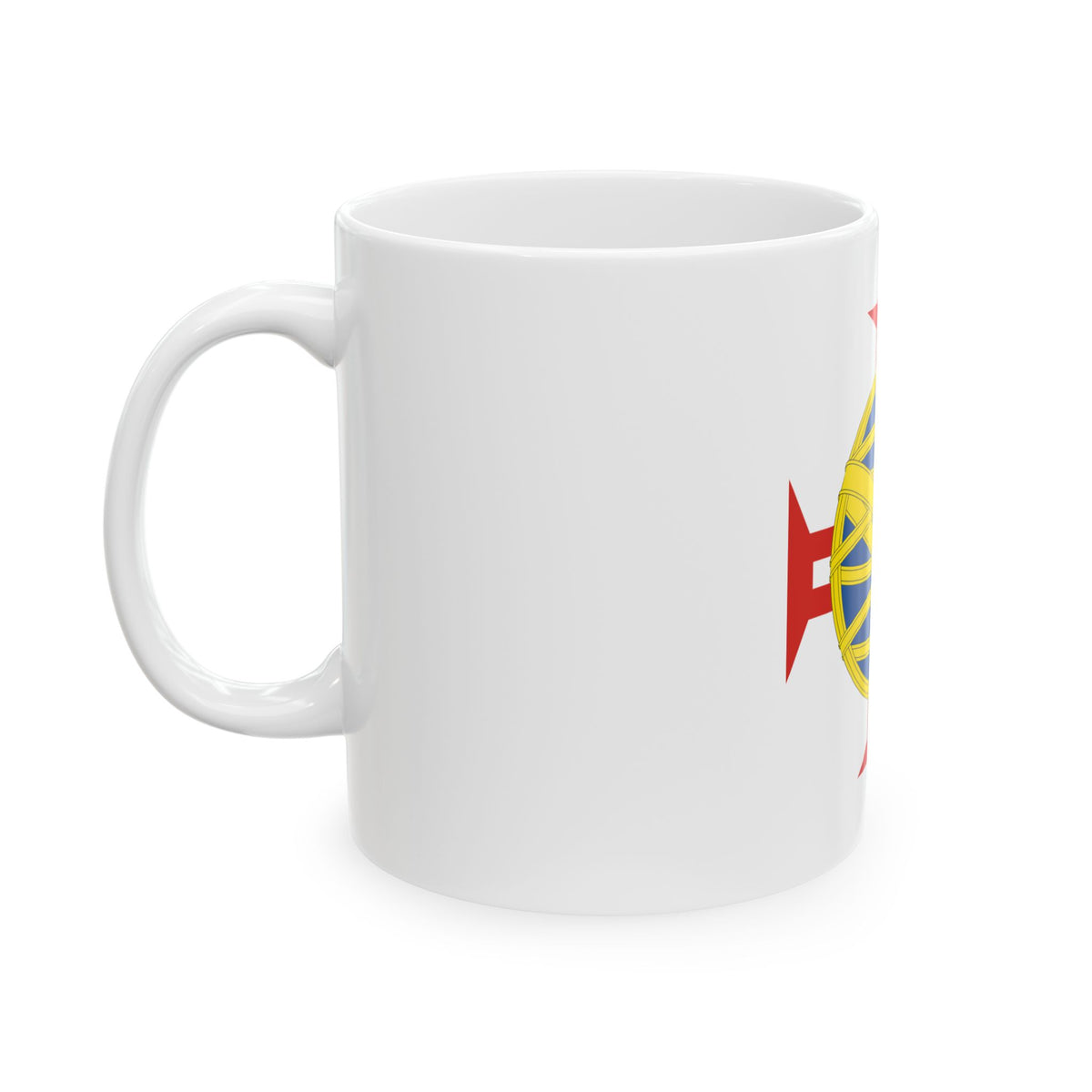 Coat of arms of the Provincia Cisplatina - White Coffee Mug