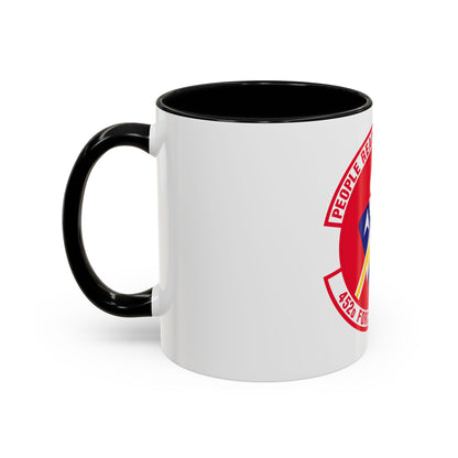 452 Force Support Squadron AFRC (U.S. Air Force) Accent Coffee Mug