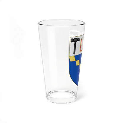 Shield of Aston University (United Kingdom) (Coat of Arms) Pint Glass 16oz