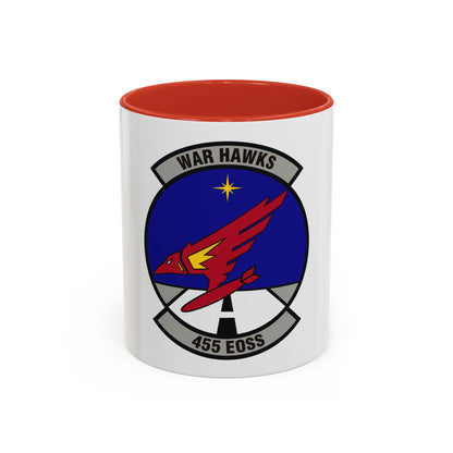 455th Expeditionary Operations Support Squadron (U.S. Air Force) Accent Coffee Mug