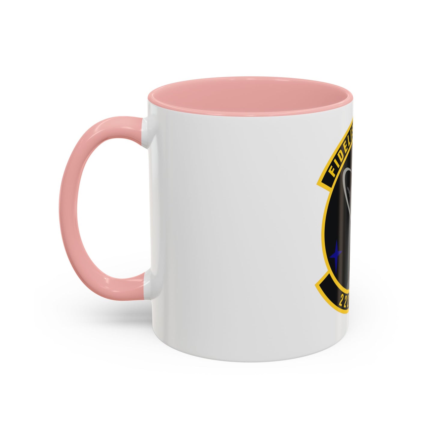 222d Command & Control Squadron (U.S. Air Force) Accent Coffee Mug