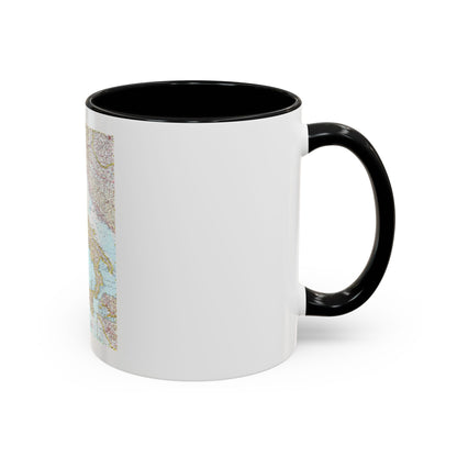 Italy (1961) (Map) Accent Coffee Mug