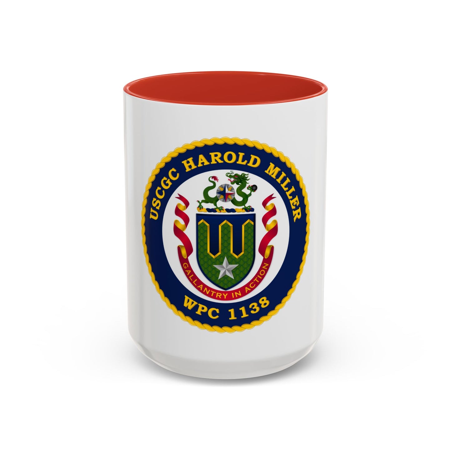 USCGC Harold Miller WPC 1138 (U.S. Coast Guard) Accent Coffee Mug