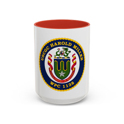 USCGC Harold Miller WPC 1138 (U.S. Coast Guard) Accent Coffee Mug
