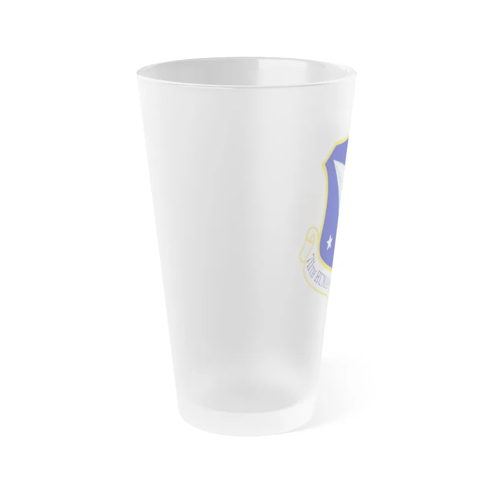 711th Human Performance Wing (U.S. Air Force) Frosted Pint Glass 16oz-Go Mug Yourself